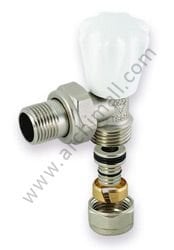 1/2'' PEX Köşe Radyatör Vanası (KV3)