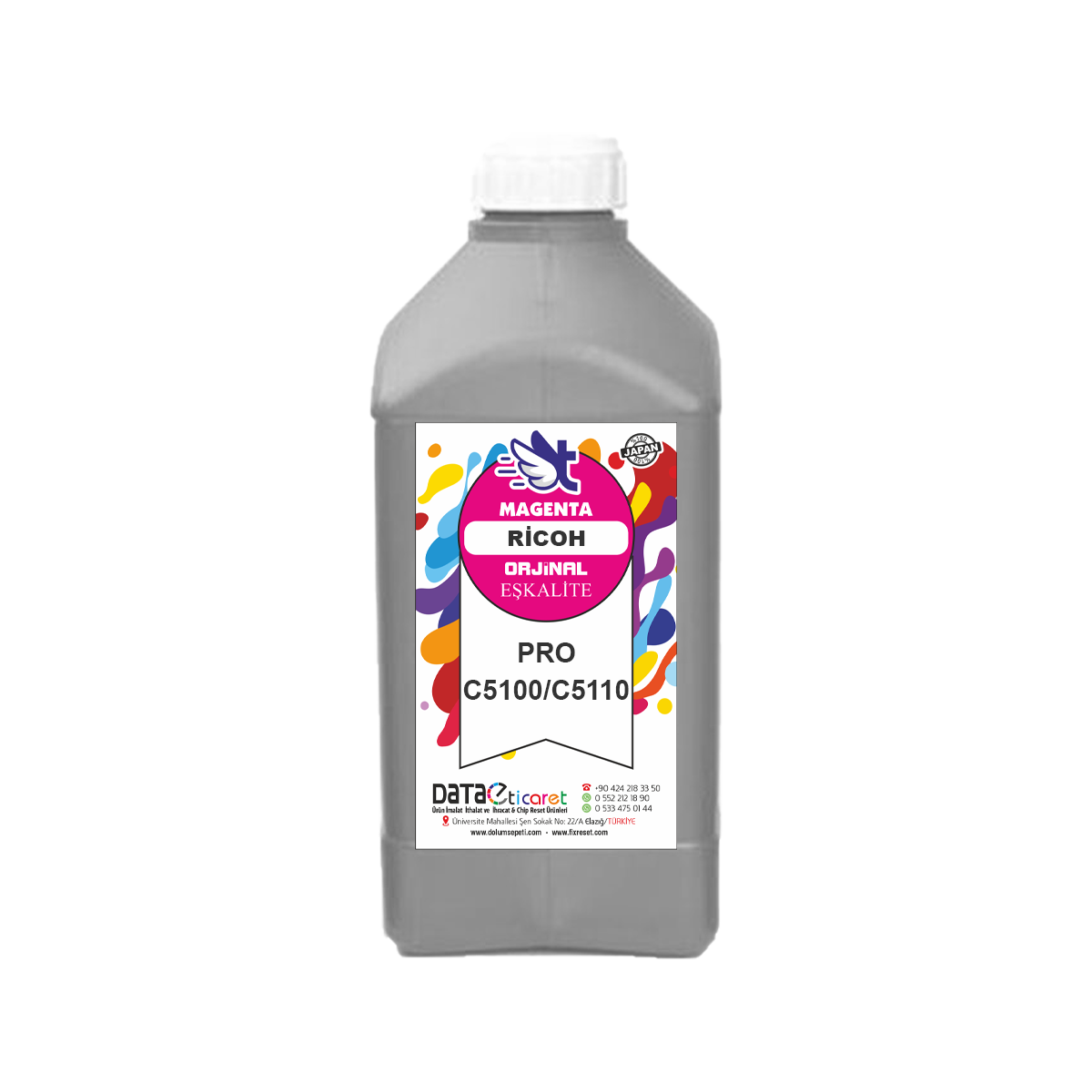 RİCOH RICOH Pro C5200 / C5210 C5100 C5110 Magenta KIRMIZI JAPON Toner Tozu