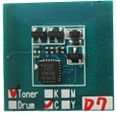 Xerox DC 240, DC242, DC250, DC252, DC260 Toner Chip -Yellow