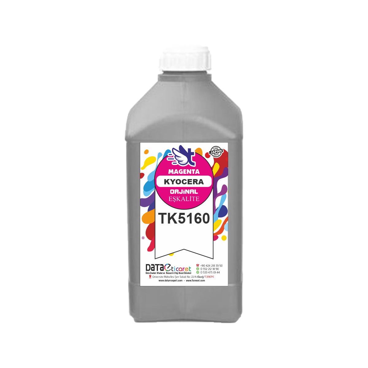 Kyocera Ecosys TK-5160 Magenta Toner Tozu-250Gr.