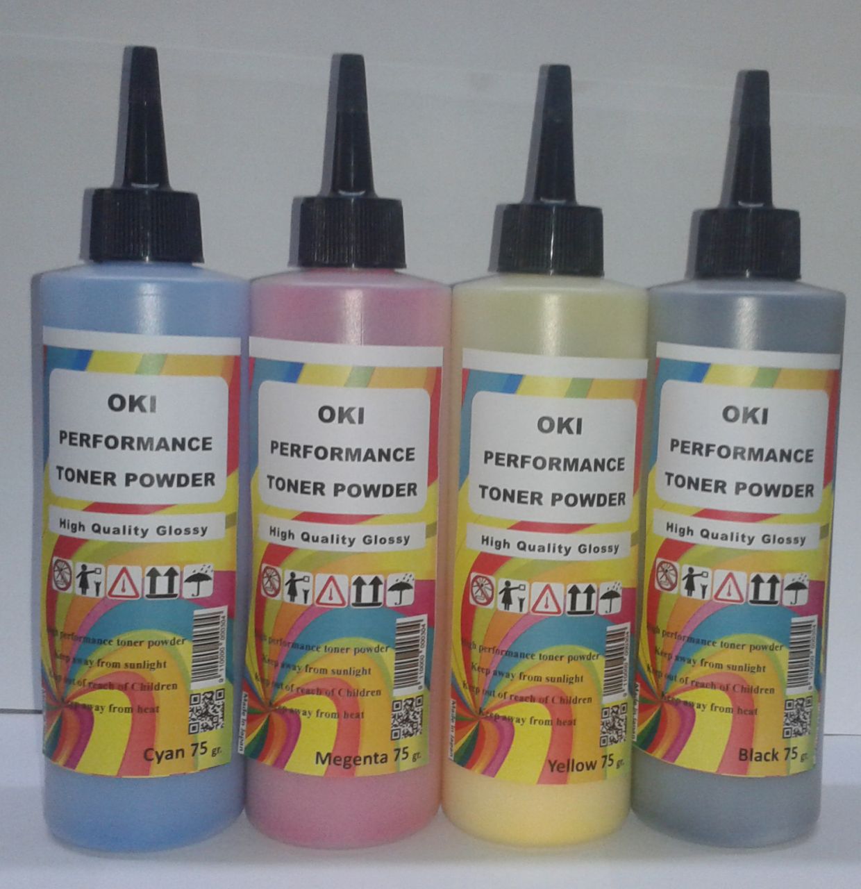 OKI Toner Tozu Set 75 gr. (CMYK)