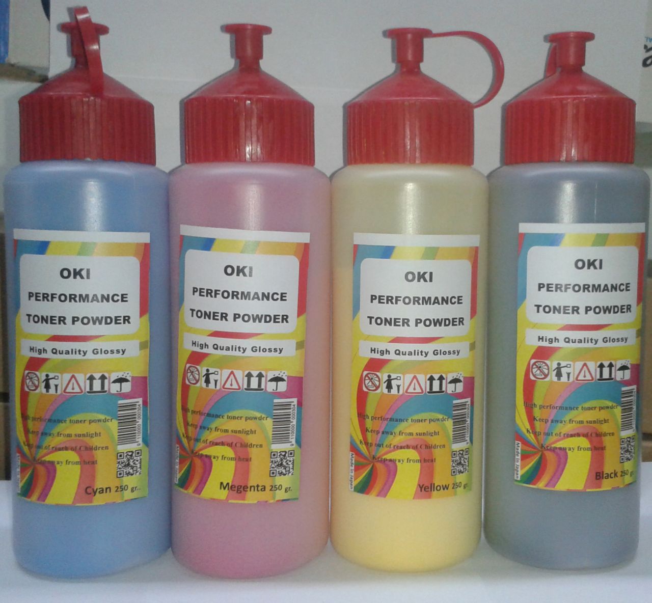 OKI Toner Tozu Set 250 gr. (CMYK)