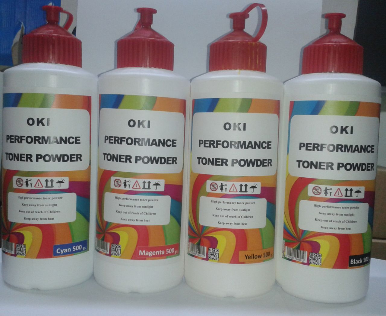 OKI Toner Tozu Set 500 gr. (CMYK)