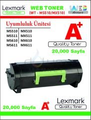 WEB TONER LEXMARK 50F5U00/60F5X00 WT-MS510/MX510