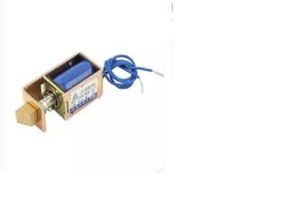 AB-AB101 JF-S0837DL DC 12V 1A 10mm Haraketli 15N Solenoit Elektromıknatıs (Elektronik Kapı Kilidi için) BURENDEL