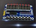TM1638 8 BUTONLU 8 KIRMIZI LED'Lİ DİSPLAY MODÜLÜ