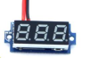 AB-NC072 0.28'' 3.5-30V İKİ KABLOLU DC KIRMIZI VOLTMETRE BURENDEL