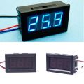 AB-NC065 H27V 3.5-30V 2 KABLOLU DC MAVİ VOLTMETRE BURENDEL