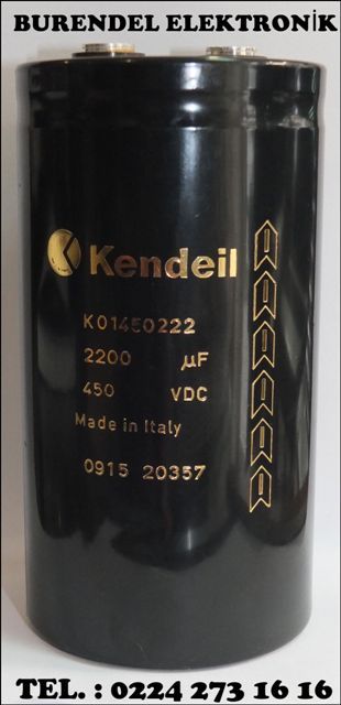 2200MF 450V 76*14.3 KENDEIL 2200UF 450V