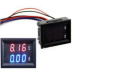 AB-NC285 0.28'' 100V 10A Çift LED Ekranlı Voltmetre ve Ampermetre Modülü BURENDEL