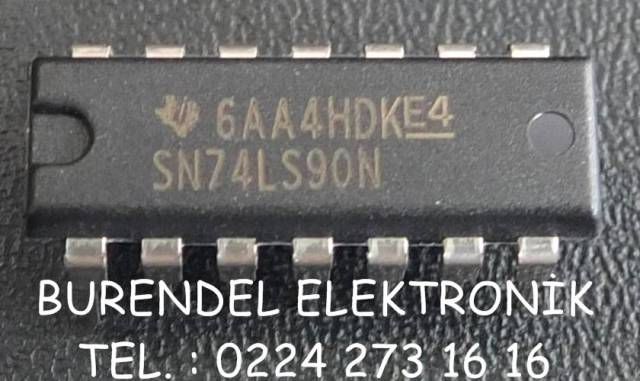 SN74LS90N ENTEGRE BURENDEL HD74LS90P