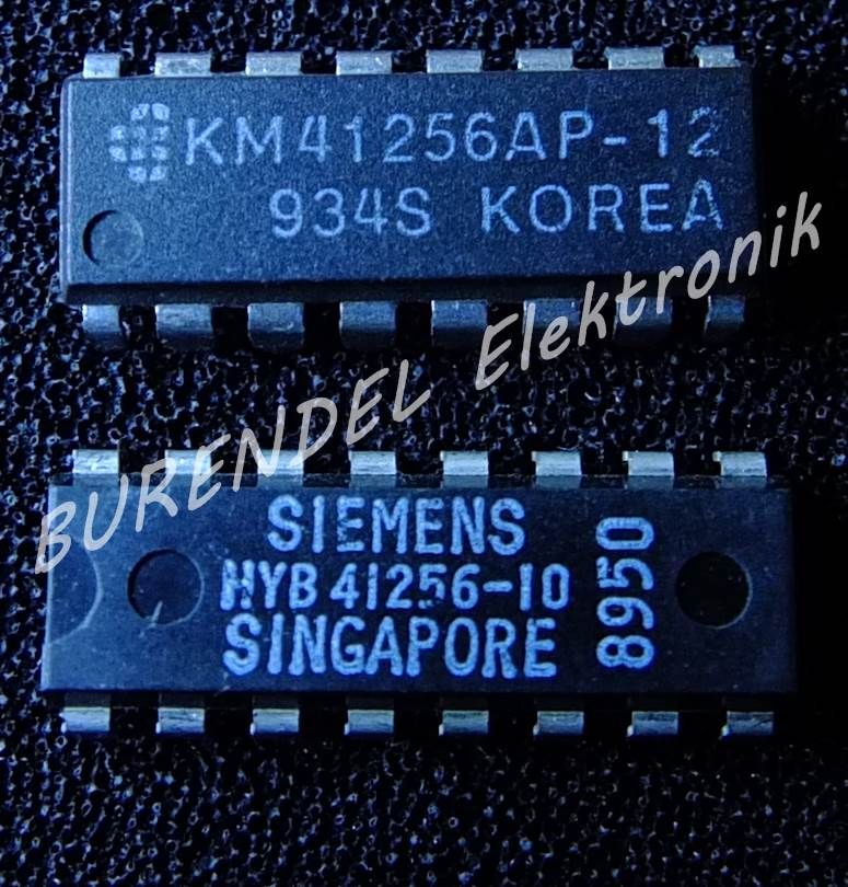 HYB41256-10 SIEMENS DIP16 ENTEGRE