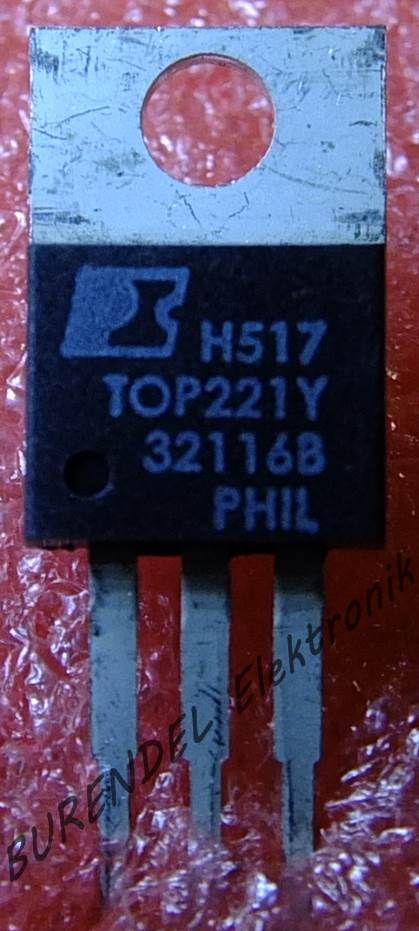 TOP221Y PWM IC  TO220 ENTEGRE
