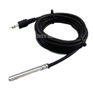 AC-C002 DS18B20 Sıcaklık Sensörü (3.5mm Audio Jacklı) BURENDEL