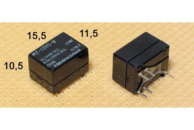 MZ-12HS-K 12VDC MİNİ ROLE TAKAMISAWA MZ-12HS-K-U