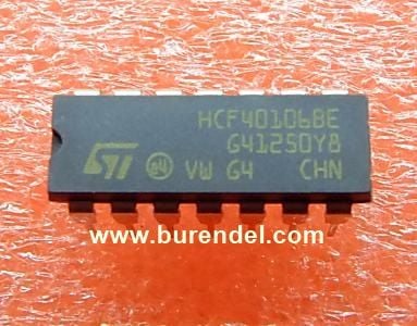 HCF40106BE  DIP ENTEGRE CD40106BE
