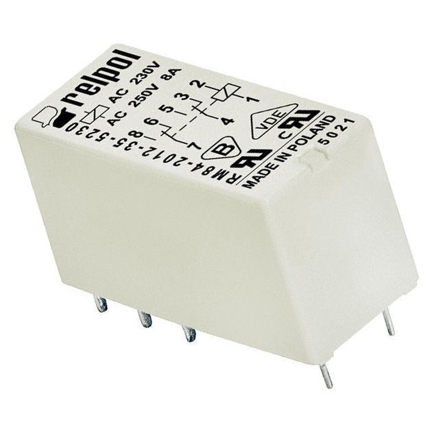 RM84-2012-25-1012 RELPOL 2 KONTAK 12V DC ROLE