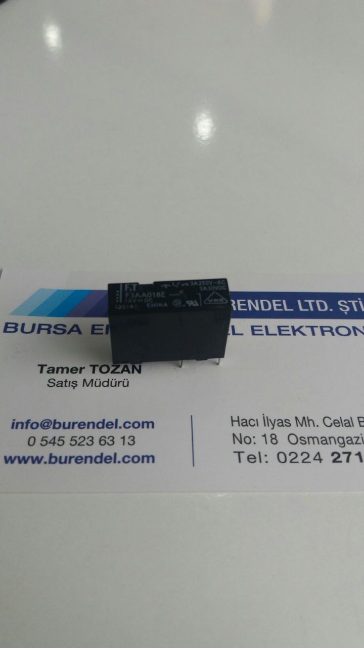 F3AA018E 18VDC ROLE FTR-F3AA0018E BURENDEL