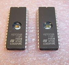 M27C256B-12F PDIP28 M27C256-15F1 NM27C256Q-150 PENCERELİ ENTEGRE
