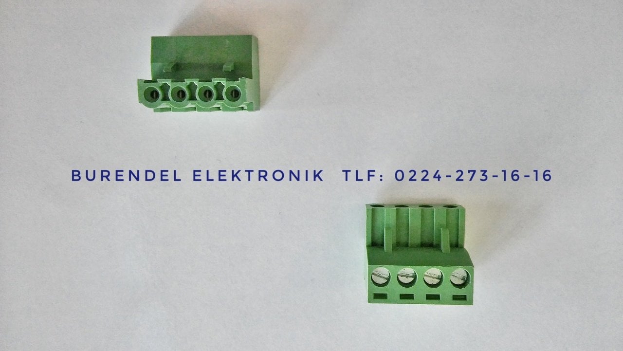 5.08 4'LÜ 90° DİŞİ KLEMENS