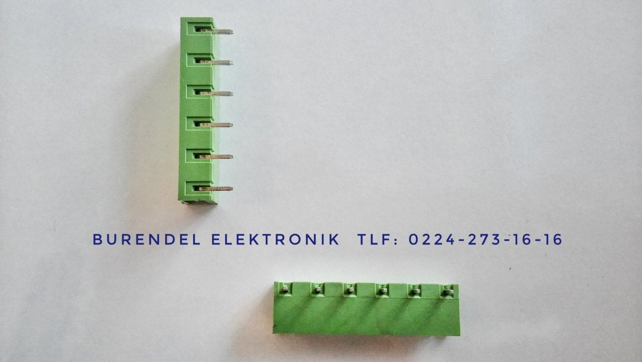 5.08 6'LI 90° ERKEK KLEMENS