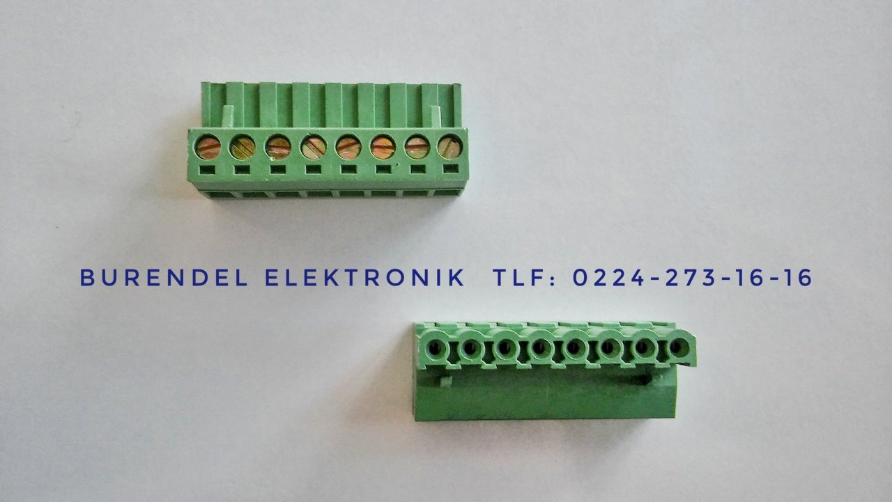 5.08 8'Lİ 90° DİŞİ KLEMENS