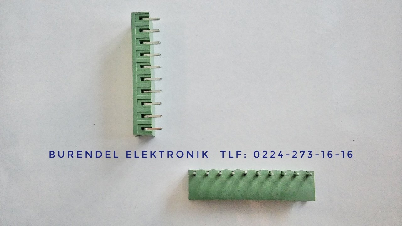 5.08 10'LU 90° ERKEK KLEMENS