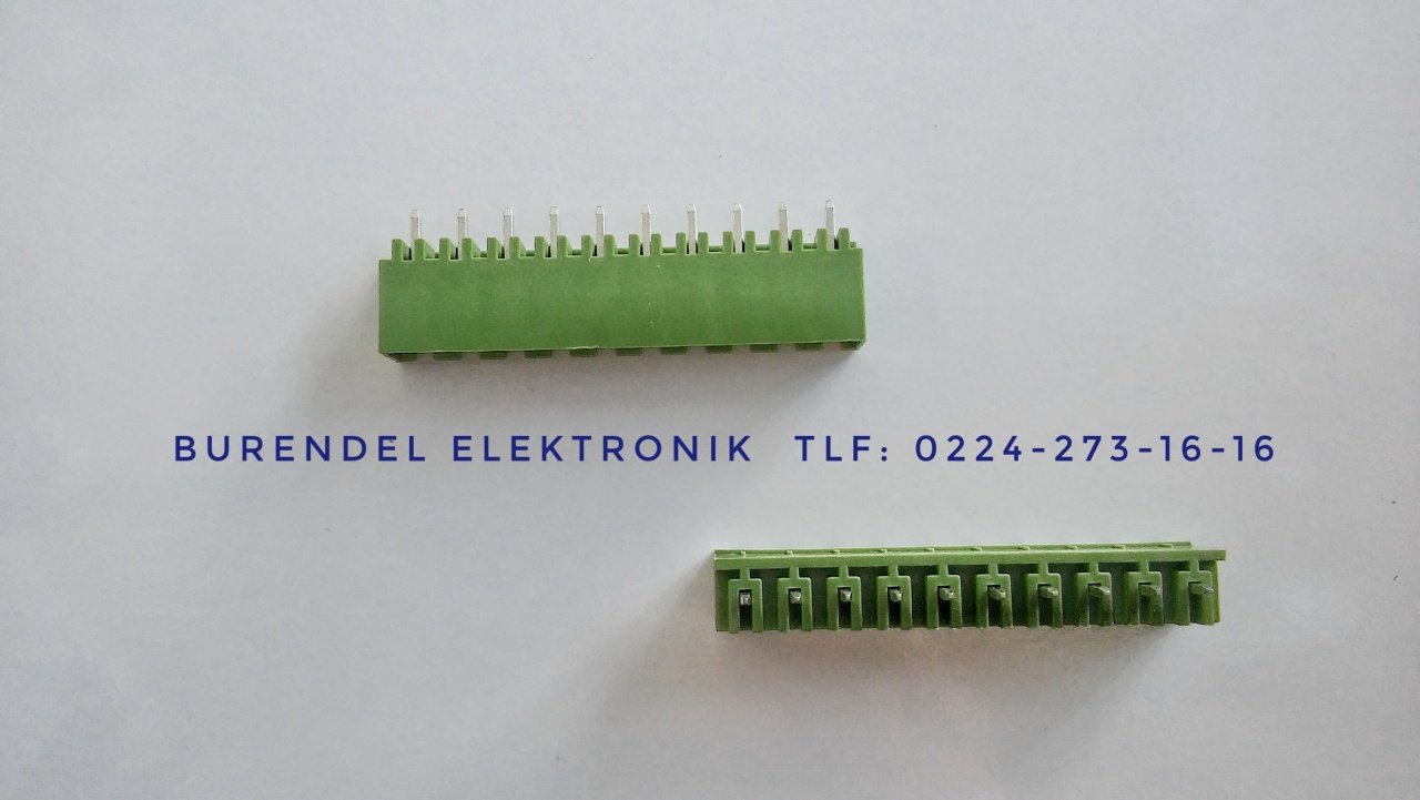 5.08 10'LU 180° ERKEK KLEMENS