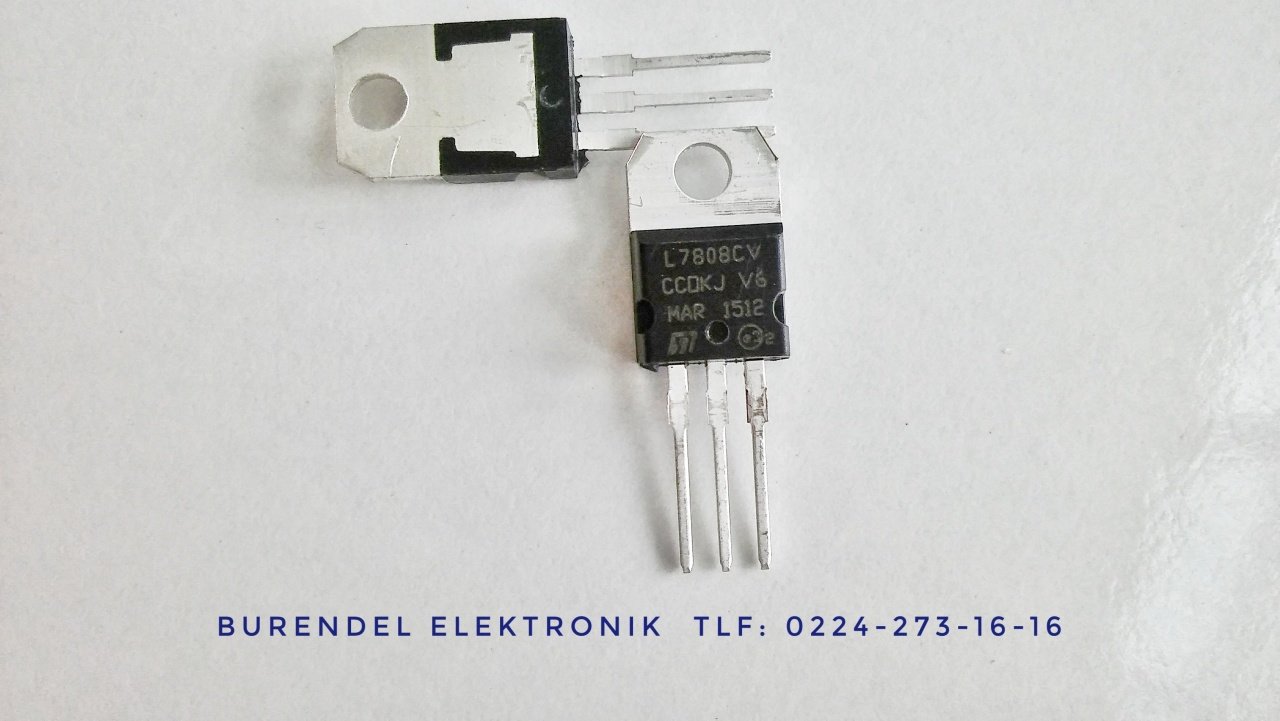 7808  L7808CV VOLTAJ REGULATORU +8V TO220