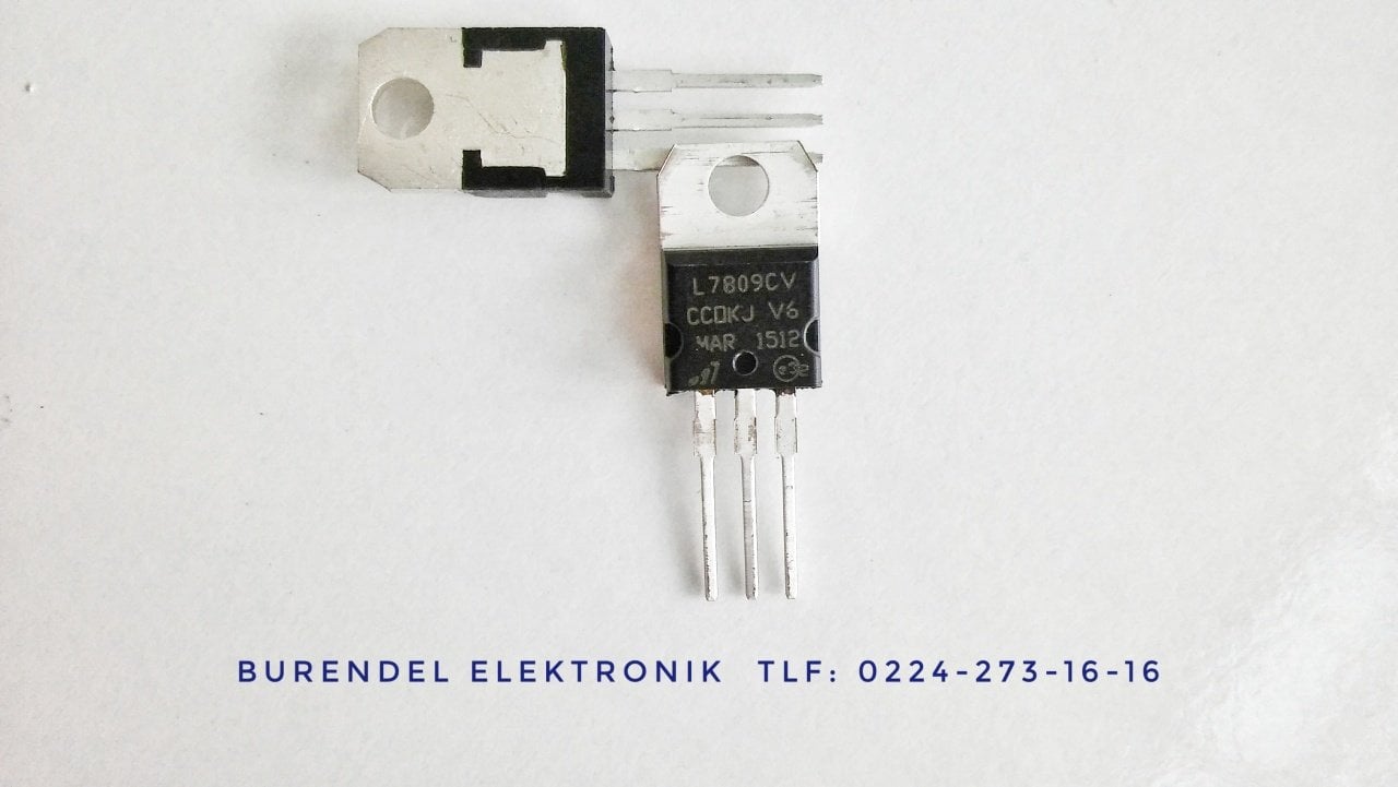 7809 L78M09CV VOLTAJ REGULATORU +9V TO220