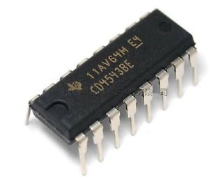 CD4543BE  ENTEGRE DIP CD4543 BURENDEL