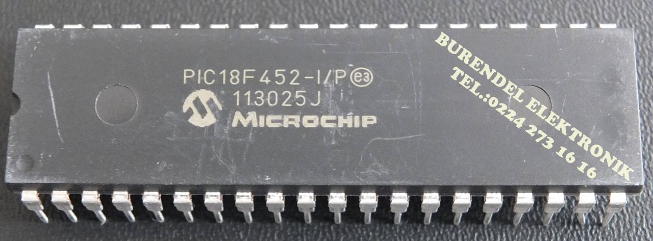 PIC18F452-I/P PDIP ENTEGRE