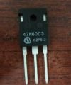 47N60C3 TRANSISTOR to247 MOSFET BURENDEL