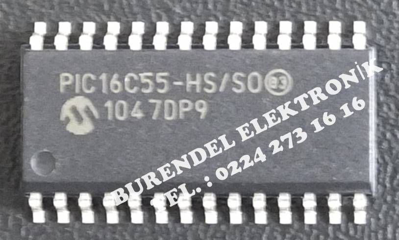 PIC16C55-HS/SO SMD ENTEGRE