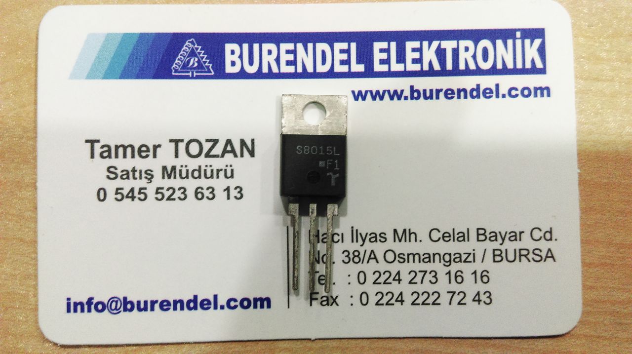 S8015L TO-220 ISOLATED