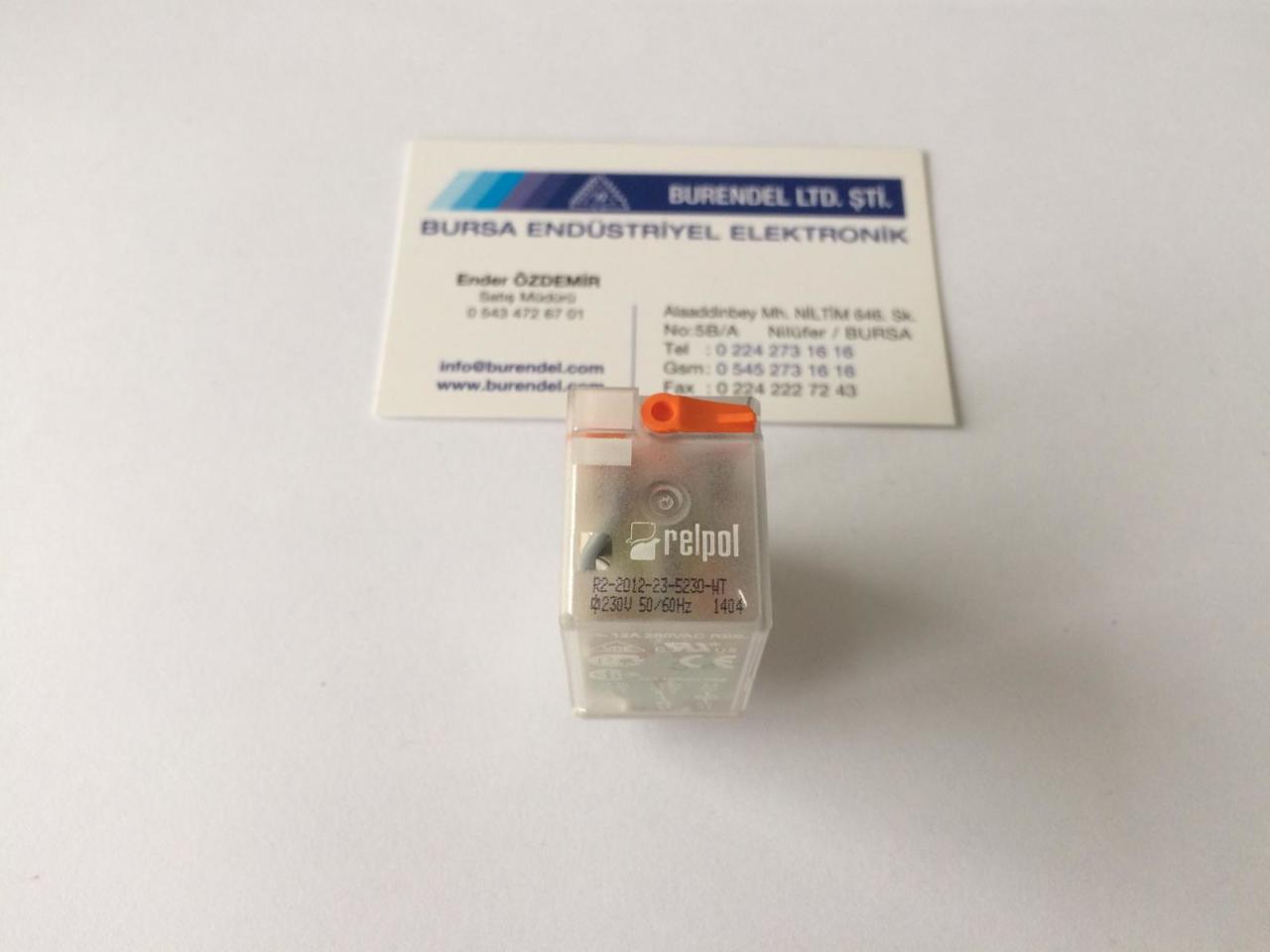 R2-2012-23-5230-WT 230VAC RELPOL RELAY