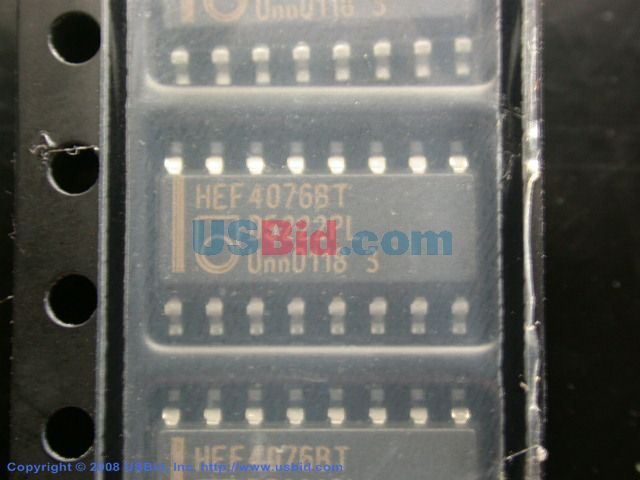 HEF4076BT SMD  ENTEGRE