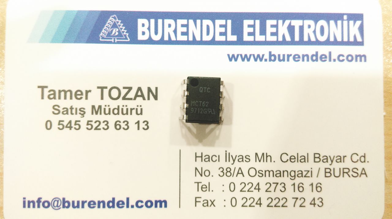 MCT 62 DIP8 OPTO