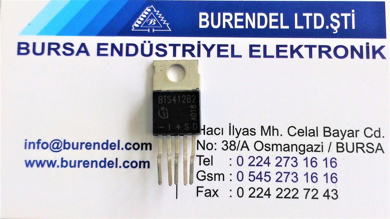 BTS412-B2 TO220 ENTEGRE