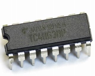 TC4063BP DIP16 ENTEGRE TOSHIBA
