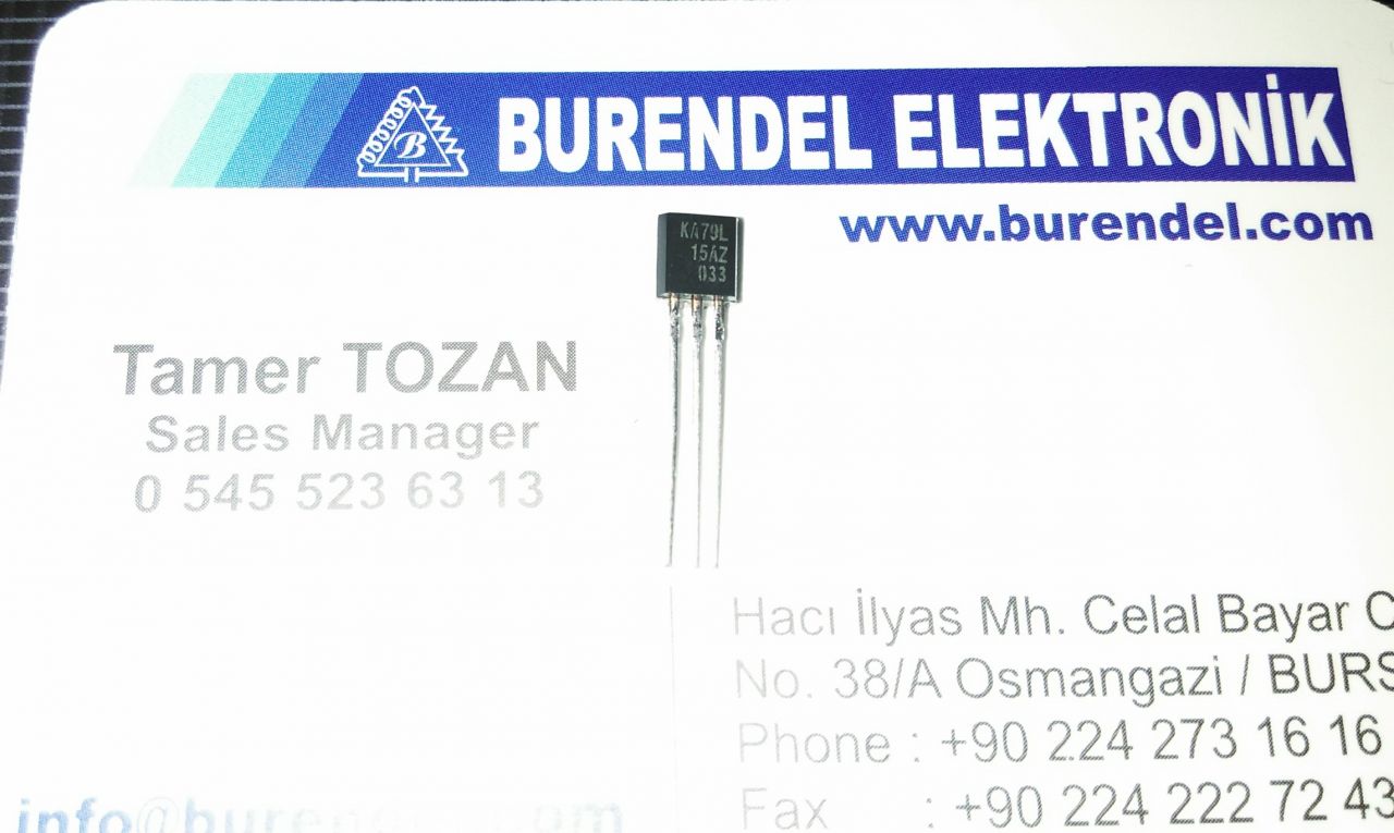 79L15 TO92 REGULATOR          7915