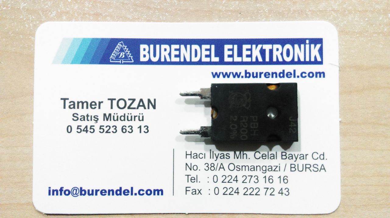 PBHR200 DIRENC RESISTOR PBH-R200 200 OHM