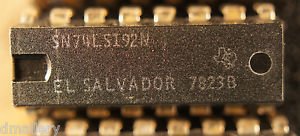 SN74LS192N DIP16 ENTEGRE DEVRE BURENDEL