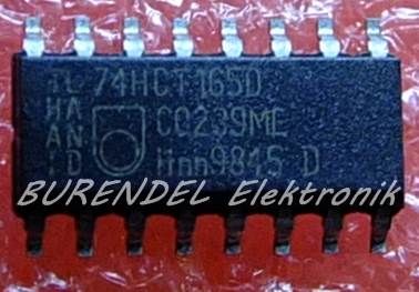 74HCT165D  SMD  ENTEGRE BURENDEL 74HCT165