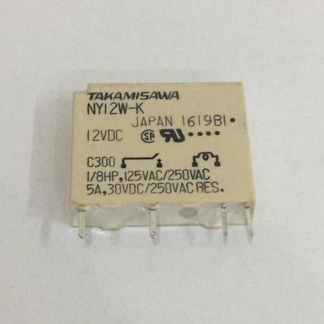 NY12W-K 12VDC 250VAC