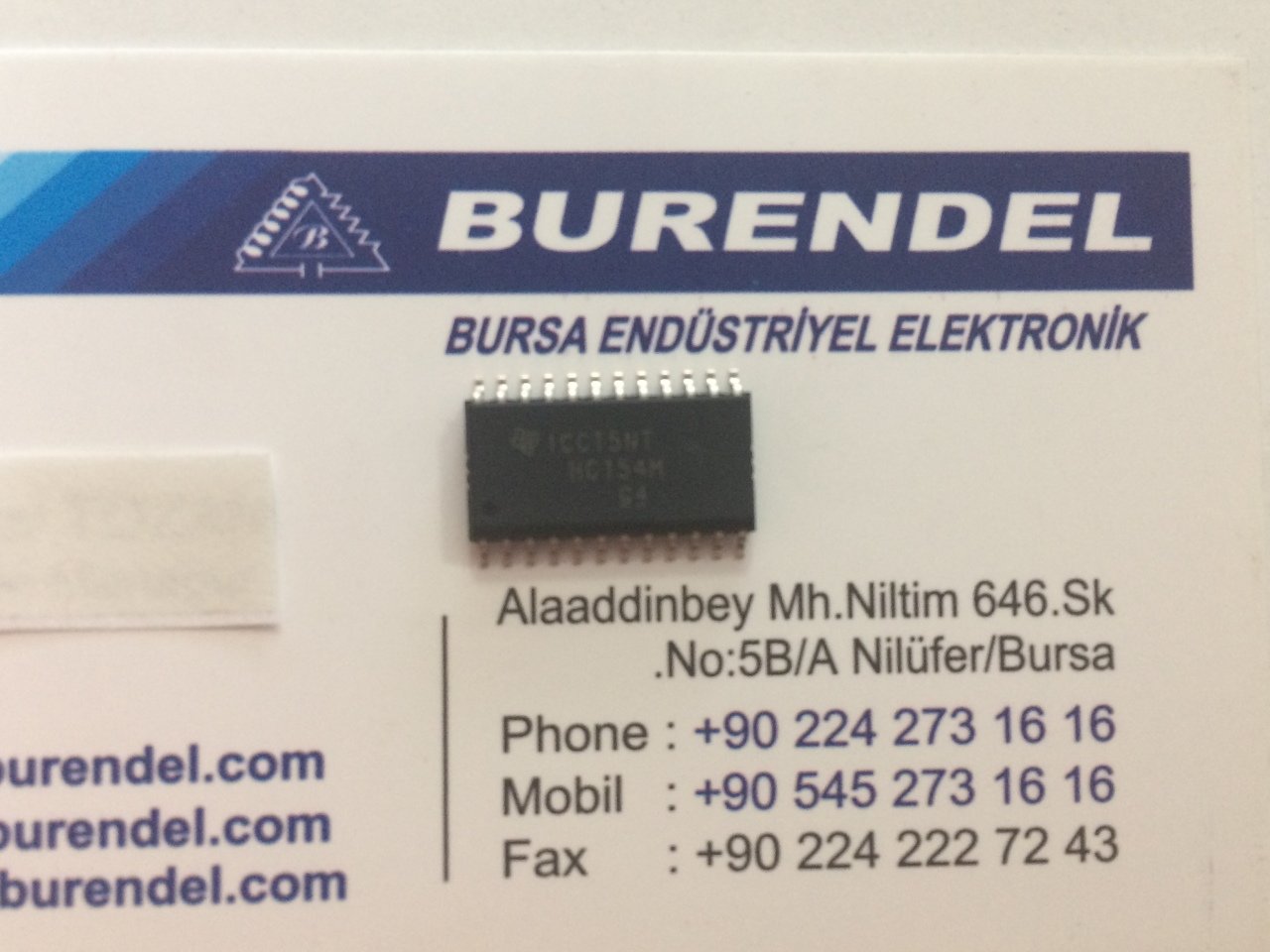 74HC154M SMD GENIS BURENDEL