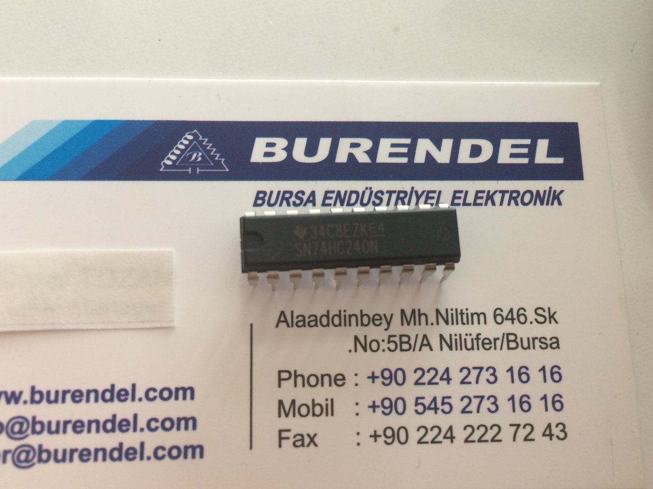 74HC240N DIP ENTEGRE