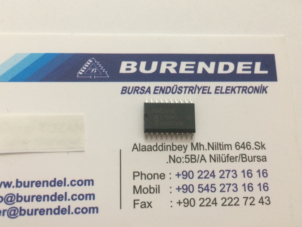 74HC244 SOIC SMD BURENDEL 74HC244D SN74HC244DWR