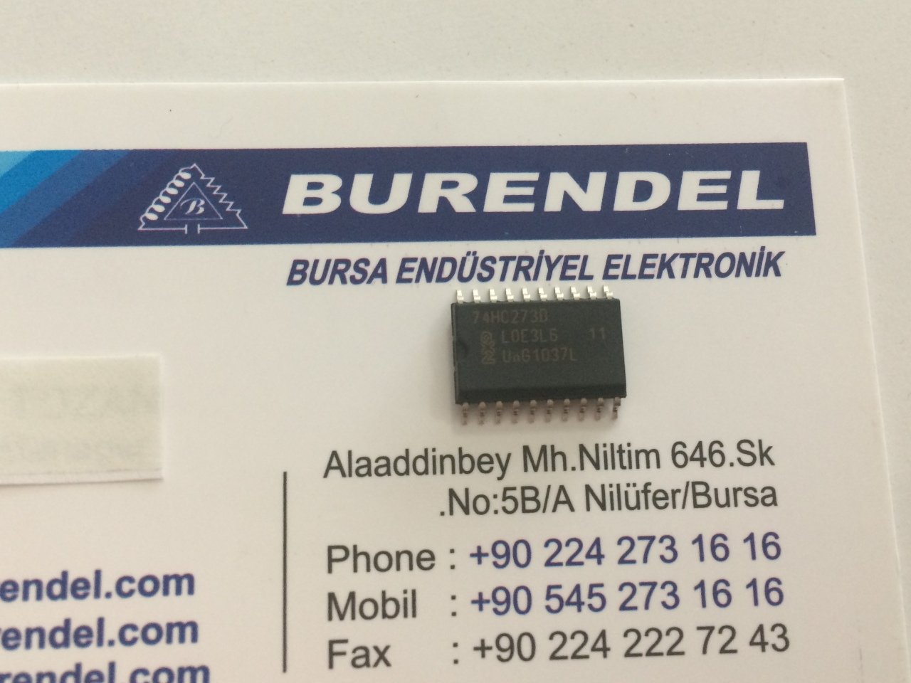 74HC273 HC273 WSO20 BURENDEL
