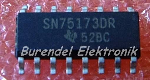 SN75173 SMD ENTEGRE SN75173DR BURENDEL